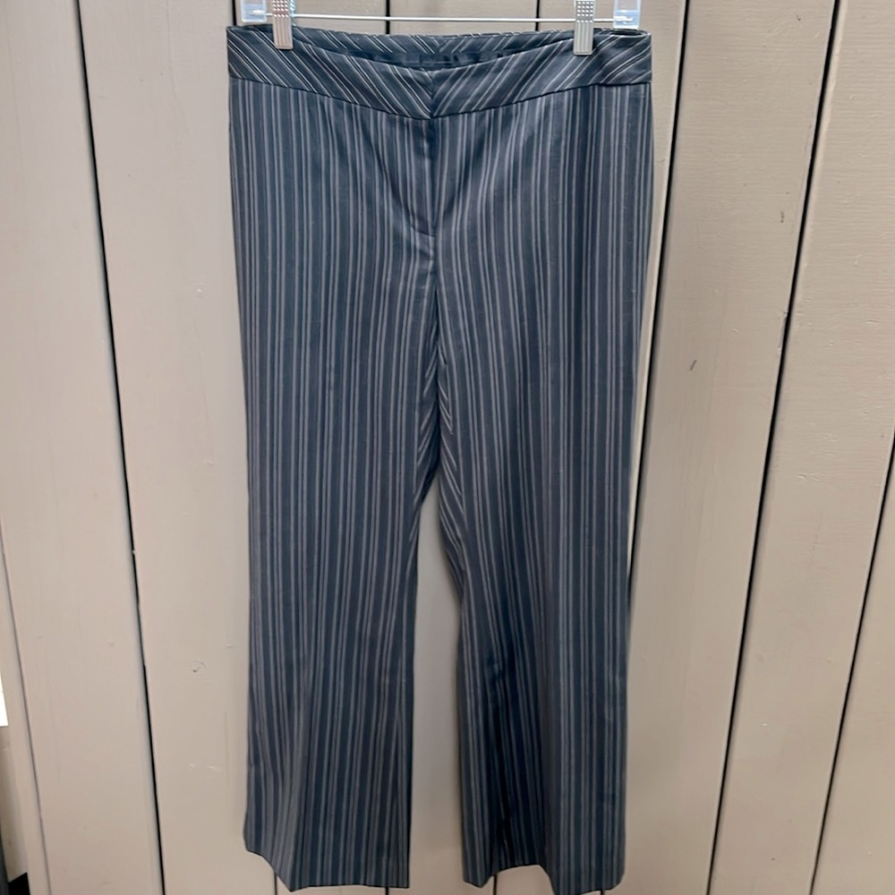 Apostrophe business office pants in stripes size 8 petite